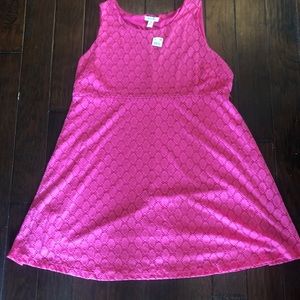 NWT Pink Lace Motherhood Maternity Dress